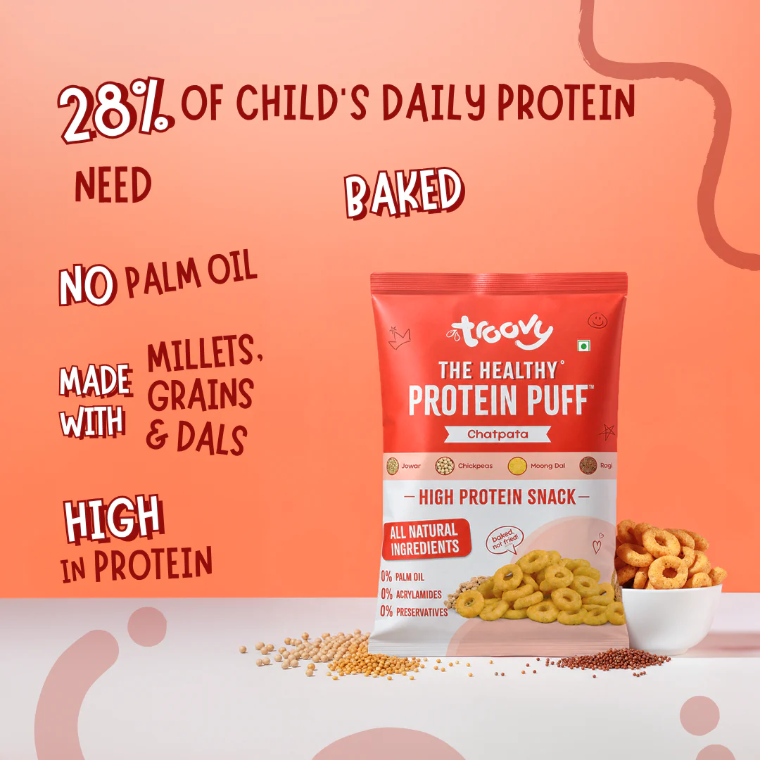 Healthy High Protein Puffs - Chatpata - Image 2