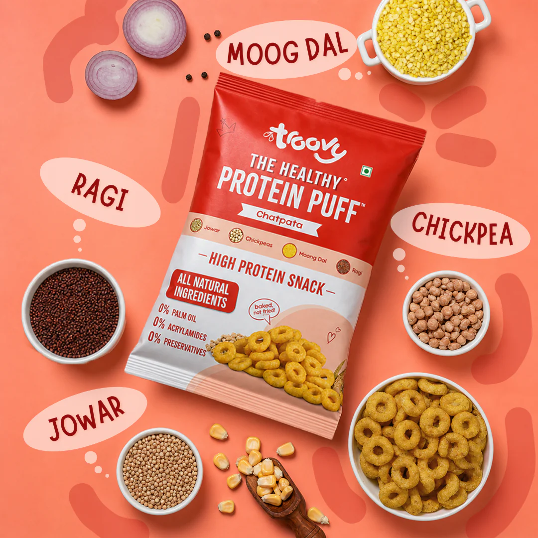 Healthy High Protein Puffs - Chatpata - Image 3