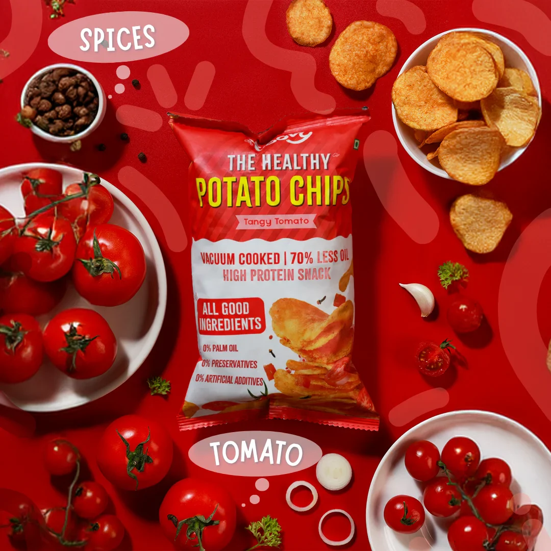 Healthy Potato Chips - Tangy Tomato - Image 3