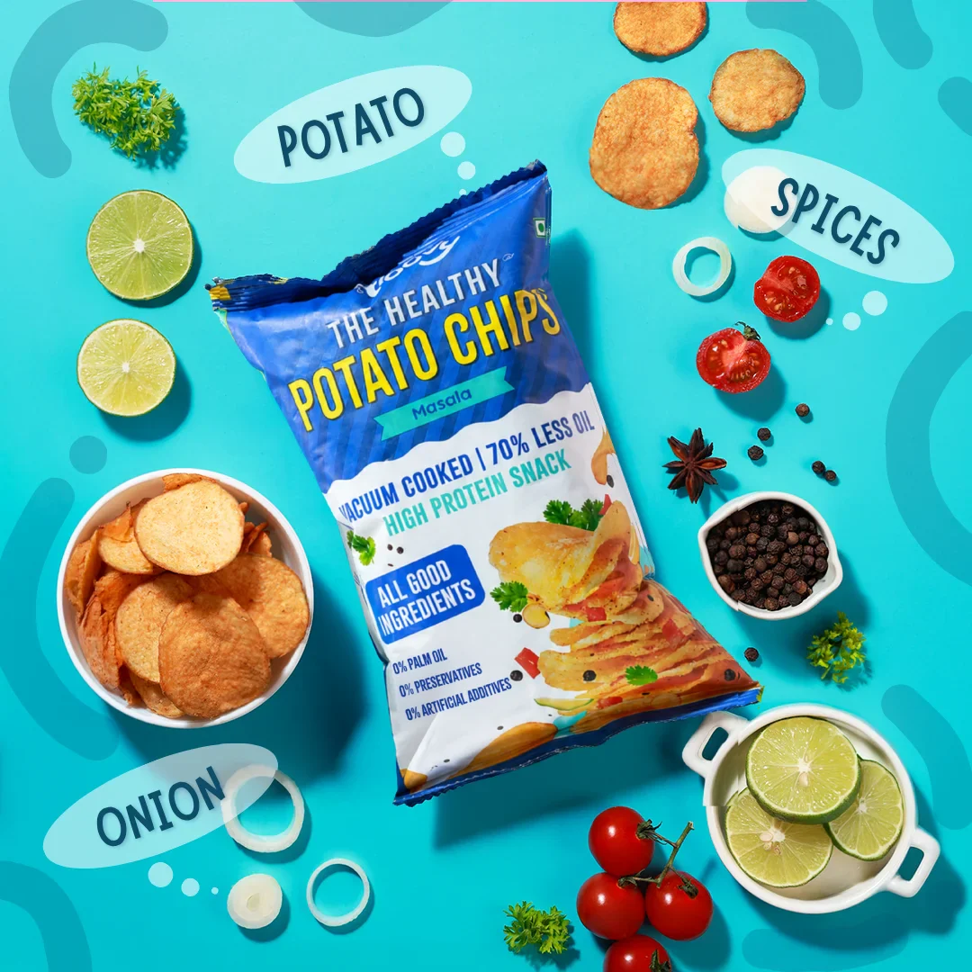 Healthy Potato Chips - Masala - Image 3