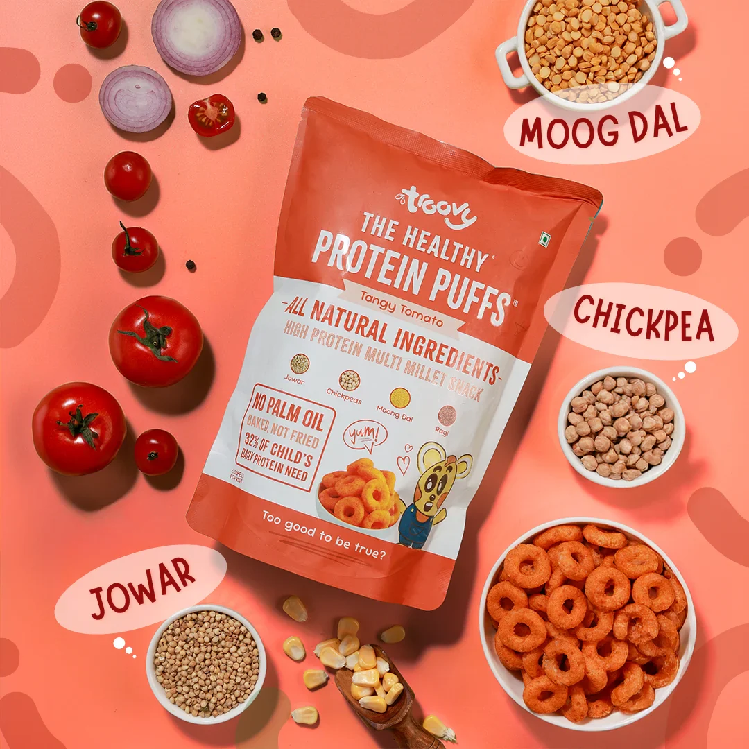 Healthy Protein Puffs - Tangy Tomato - Image 3