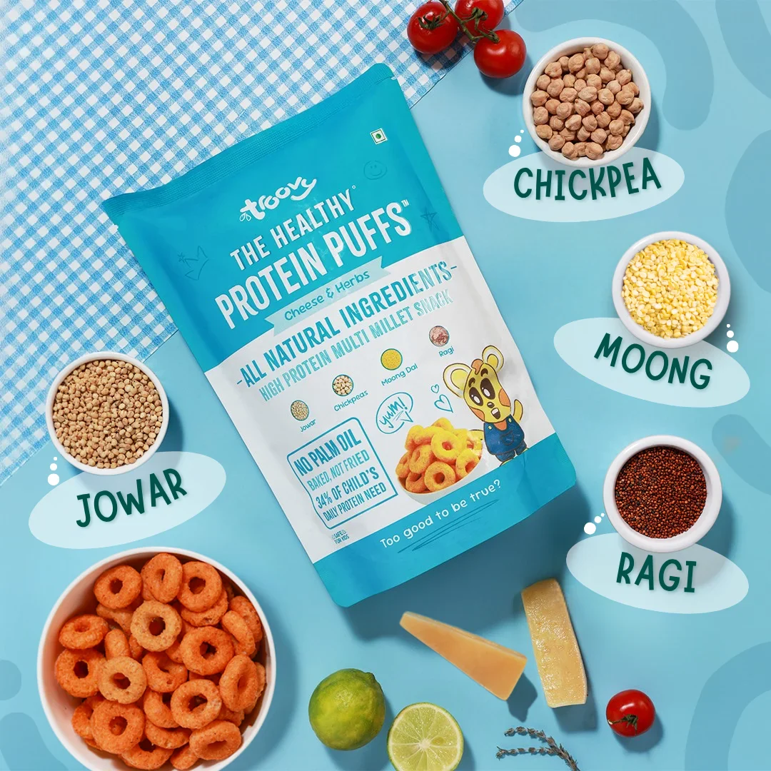 Healthy Protein Puffs- Cheese & Herbs - Image 3